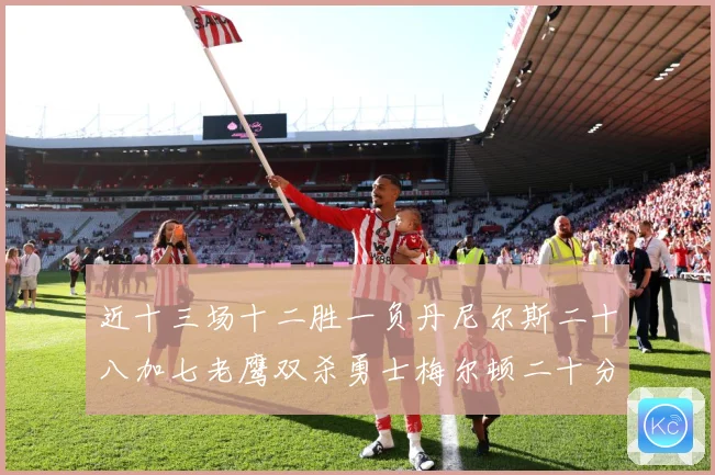 近十三场十二胜一负丹尼尔斯二十八加七老鹰双杀勇士梅尔顿二十分赛场复盘